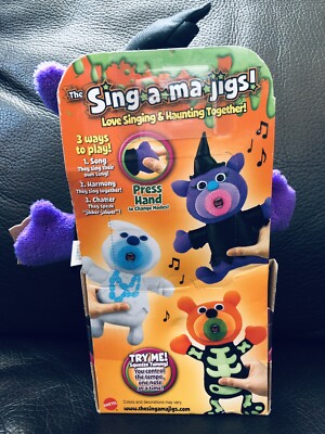 The Sing a Ma Jigs Halloween Witch Trick Or Treat Song