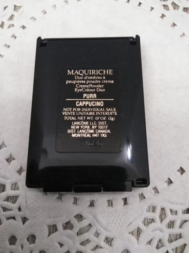 LANCOME Maquiriche CremePowder EyeColour duo .07 oz - purr & Cappuccino - Image 2 of 4