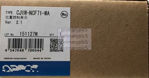 NEW  Omron CJ1W-NCF71-MA