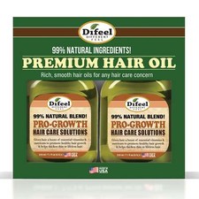 Difeel 99 Pro-Growth Hair Oil 7.1 oz. - Deluxe 2-PC Gift Set
