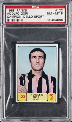 1968 PANINI CAMPIONI DELLO SPORT #122 ADOLFO GORI PSA 8 | eBay