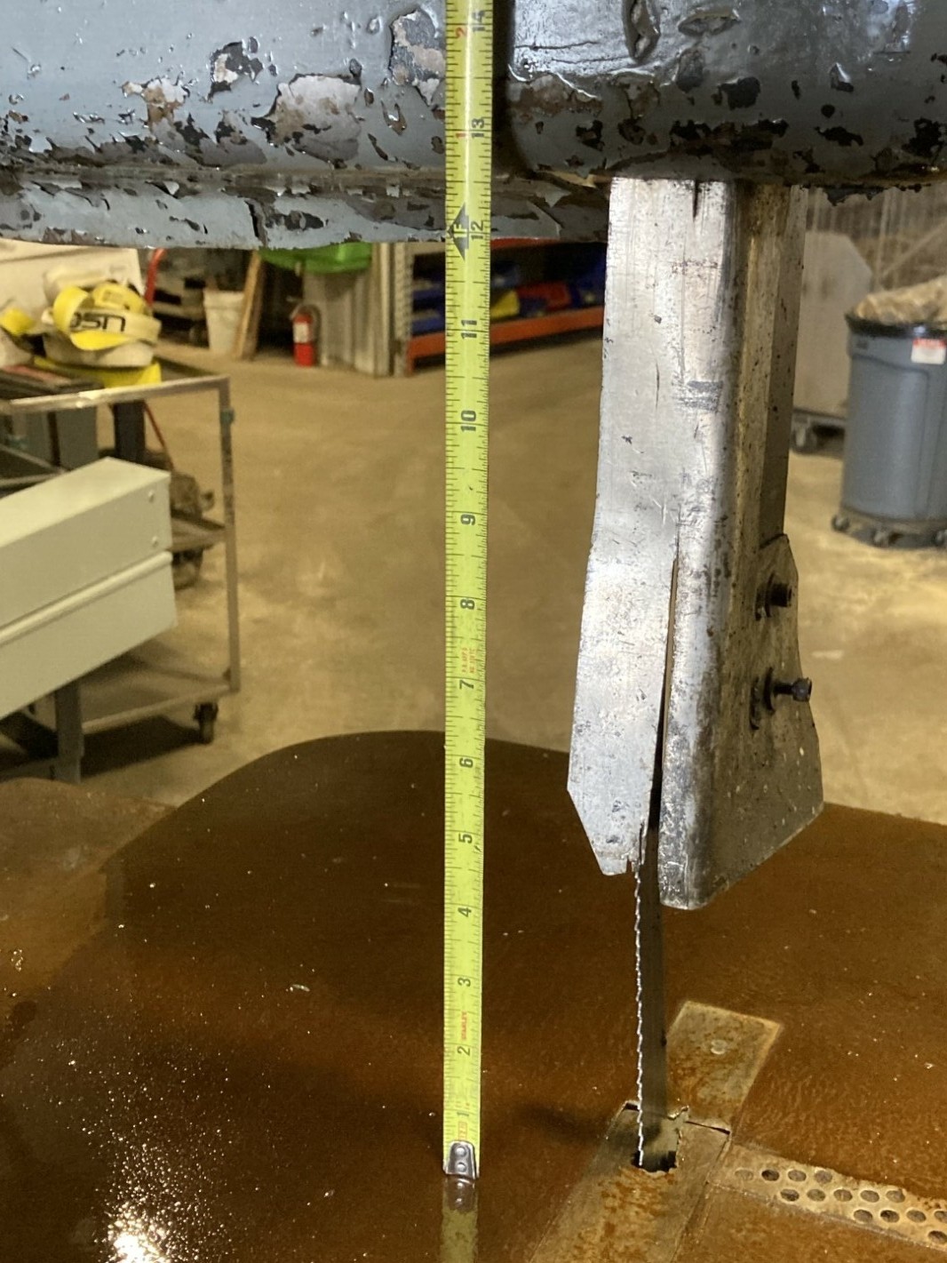 Grob Brothers 18" Vertical Band Saw 24"x24" Tilt Table, NS18 eBay