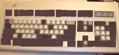 IBM Model M ''Clicky'' Keyboard Replacement Key Cap  or Key Stem  See Available