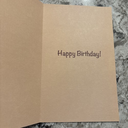 Birthday Funny Dog Something Important To Say.. 5'x7.75" Stockwell Greeting Card - 第 5/12 張圖片
