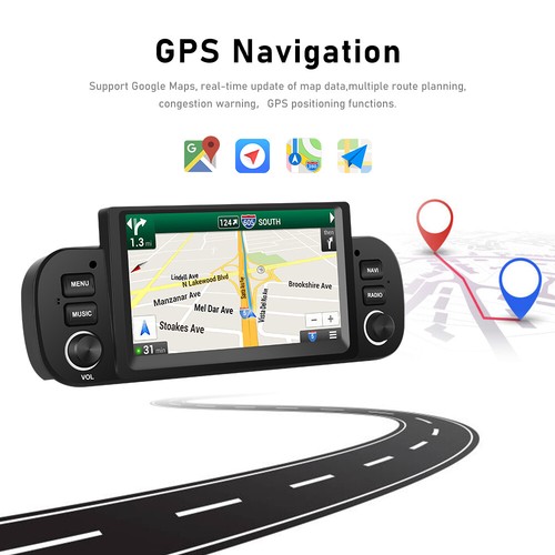 Radio de coche para FIAT PANDA 2013-2020 6.2" Android 11 con Carplay GPS Navi Hifi RDS - Imagen 3 de 13