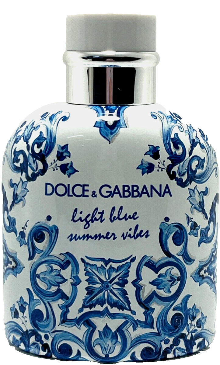 DOLCE & GABBANA LIGHT BLUE SUMMER VIBES EDT SPRAY FOR MEN
