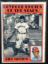 1972 Topps Bill Melton Boyhood Photos Of The Stars #495 White Sox ⚾️