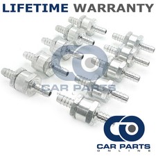 10X CAR MOTORBIKE BIKE FITS 99% VEHICLES 8MM ONE WAY NON RETURN VALVE