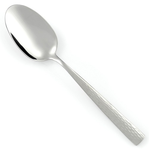Vajilla de plata Mikasa OLIVER GLEAM acero inoxidable 18/10 martillada brillante a elección - Imagen 7 de 11