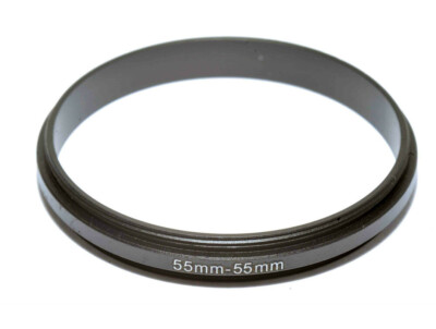 Adapter Kupplungsring 55 mm-55 mm Innengewinde auf Innengewinde 55-55 UK LAGER