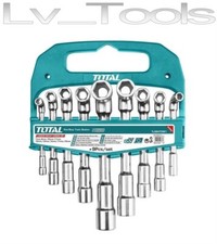 SET CHIAVI A PIPA ESAGONALI 9pz 7-19mm CHIAVI BUSSOLA A L TOTAL