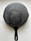 WAGNER WARE SIDNEY -O-  1058-N CAST IRON SKILLET DOUBLE SPOUT FRYING PAN