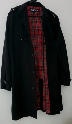 Supreme D-Ring Trench Coat black