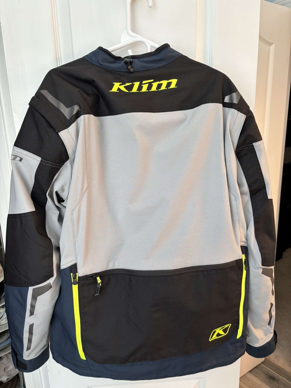 Klim Dakar Jacket XL With Added D30 Armor Vivid Blue Only Worn