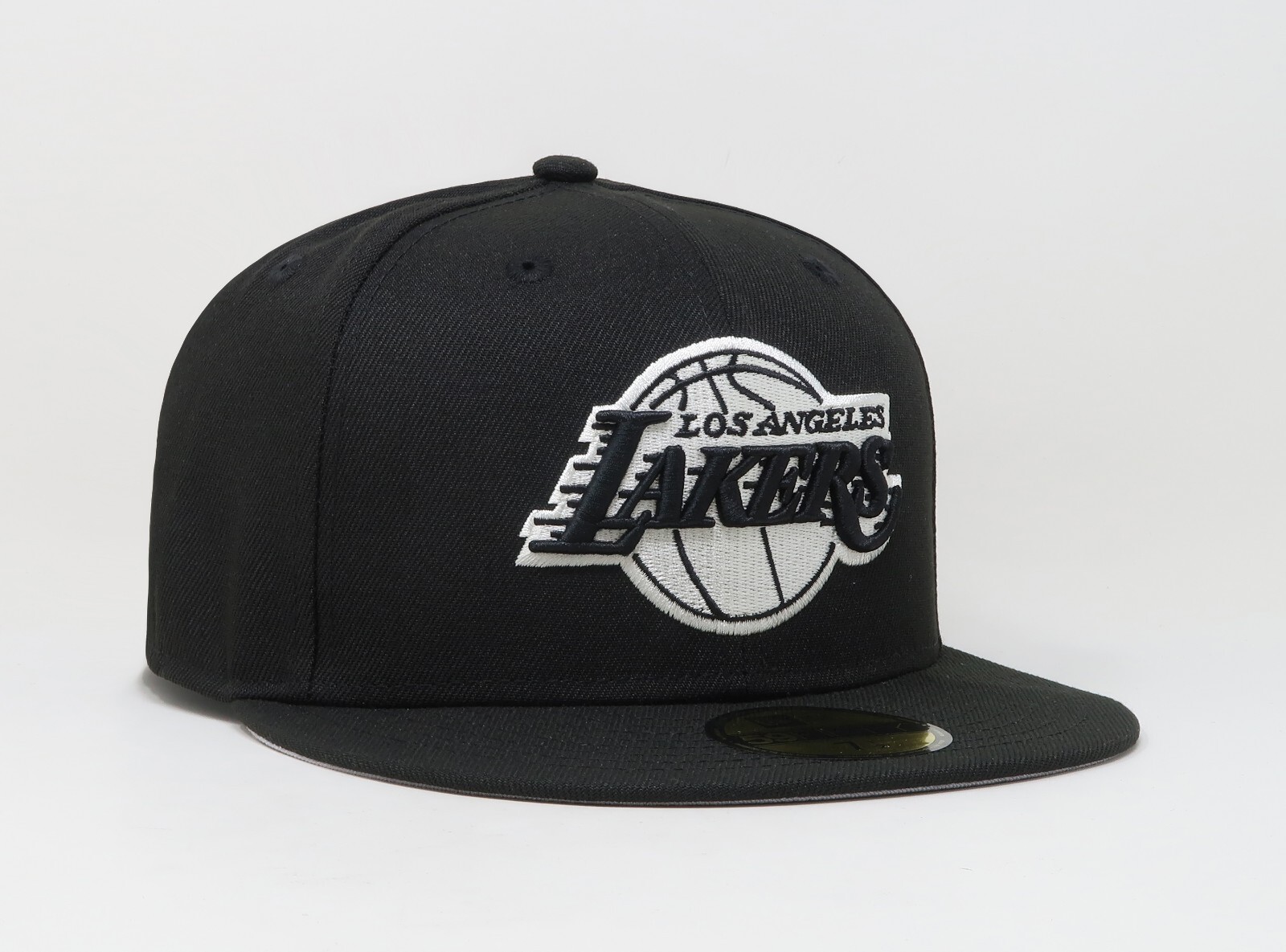 New Era 59Fifty Men Women Cap Los Angeles Lakers Basic Black White