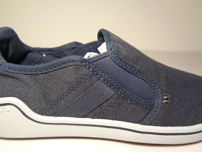 Merrell Size 7.5 M PRIMER LACELESS Navy Canvas Slip On 