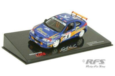 Renault Megane Maxi Sebastien Loeb Rallye Rally Mont Blanc 2000 1:43 Altaya IXO