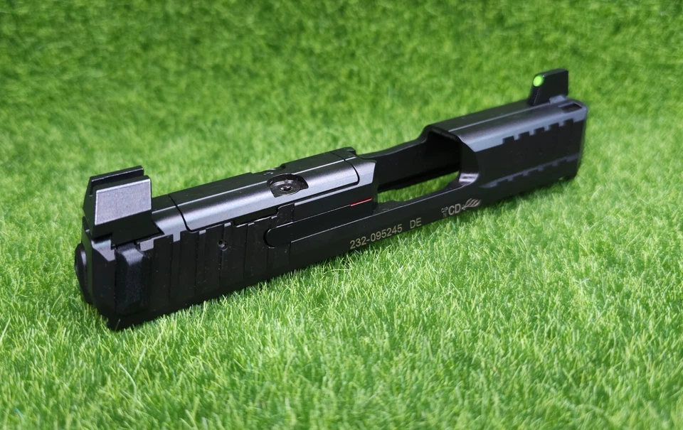 Deslizable listo para óptica Heckler & Koch VP9SK con miras altas y placa de cubierta #51000950 Foto 4 de 4