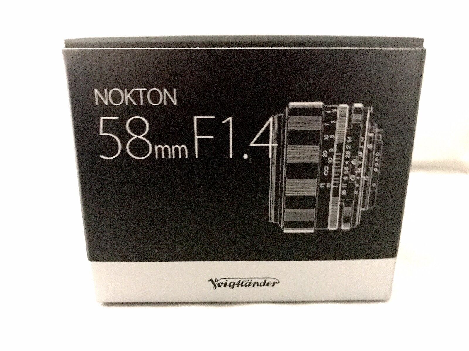 Voigtländer NOKTON 58mm f/1.4 SL II S Ai-S Lens with Silver Rim for sale  online | eBay