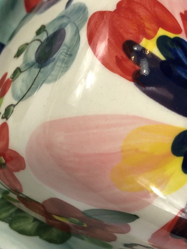 Anthropologie Butter Dish Covered Half Stick Amaryllis - 6.5" x 4.5" x 3" - 第 10/18 張圖片