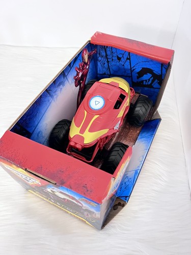 MONSTER JAM 2.4 GHz REMOTE CONTROL MONSTER TRUCK -2024 MARVEL IRON MAN 1:24 - Picture 14 of 15