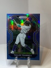 2021 Panini Prizm TAYLOR TRAMMELL Carolina Blue Prizm Rookie RC #128 MARINERS 