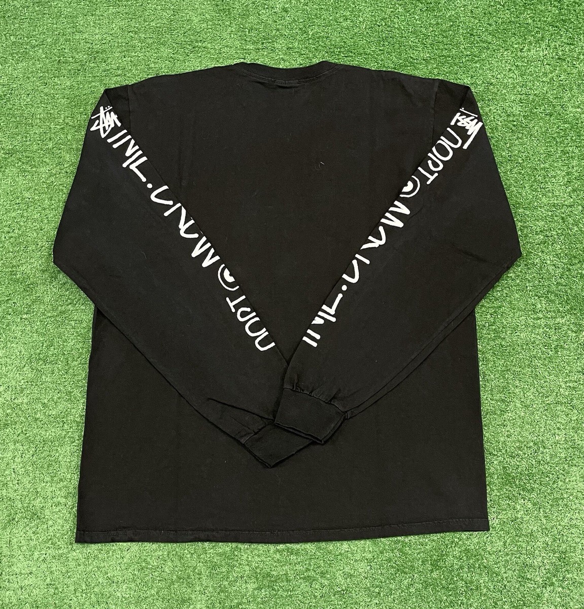 トップス STU RELAXED CREW BLACK Relaxed Crew – Washed Black | Sweats | Stüssy