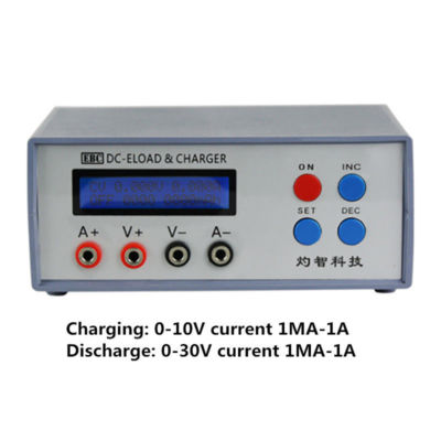 CR Button AAA Battery Capacity Tester Electronic Load Battery Tester 30V 1A 30W