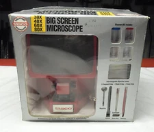 Tasco Big Screen Micro Microscope 30X 40X 60X 80X With Original Box