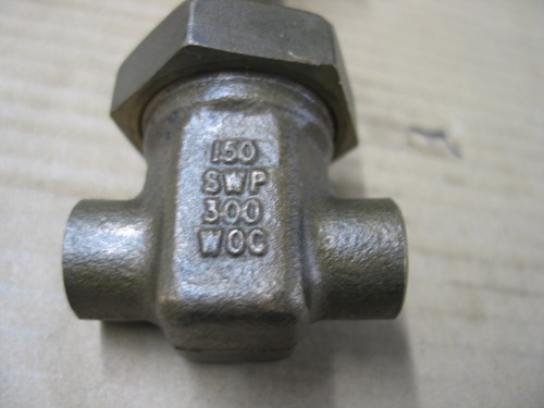 NEU Nibco T134 Bronze Absperrschieber 1" NPT 150SWP/300WOG P9812 - Bild 4 von 4