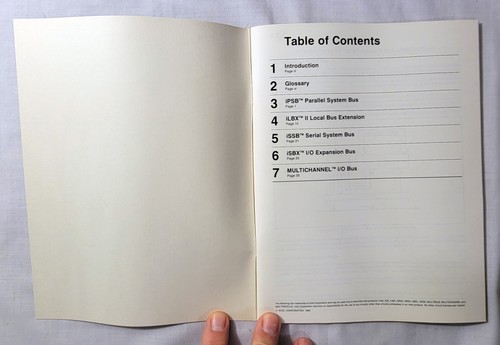Intel Multibus II Bus Architecture Databook 1984 - Zdjęcie 3 z 5