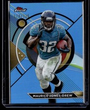 MAURICE JONE-DREW 2024 TOPPS COMPOSITE FOOTBALL FINEST SKY BLUE REFRACTOR