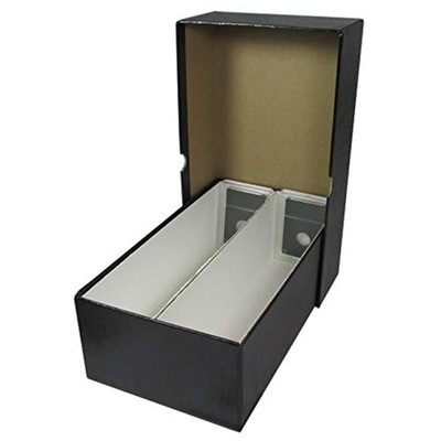 Heavy Duty Double Row Coin Holder Box 10 Inch Heavy Duty Storage Slab Coin
