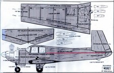 1/2 A profile"Mooney" U-Control plans