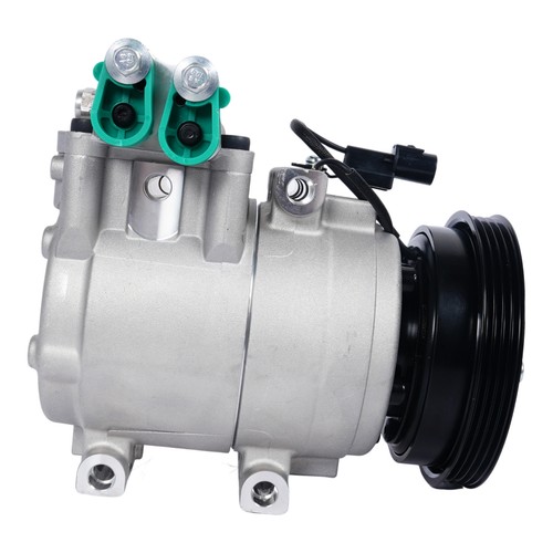Compresor de aire acondicionado para Hyundai Elantra 2001-2006 Tiburon 2003-2008 L4 2,0 L HS15 - Imagen 9 de 15