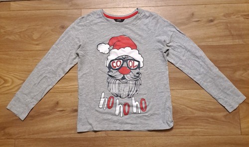 George Best Models George Girls Grey Cotton Christmas Top Size 11-12 Years | eBay UK
