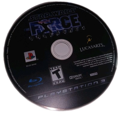 Star Wars: The Force Unleashed Game Only (Sony PlayStation 3, 2008) TESTED 