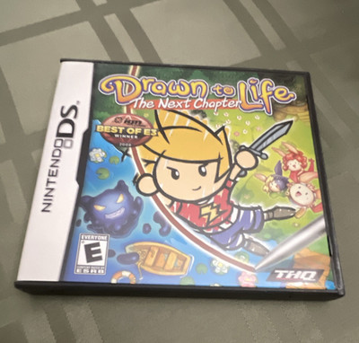 Drawn to Life: The Next Chapter Nintendo DS Game w/ Manual, E Everyone