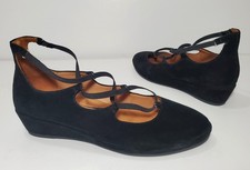 L'Amour Des Pieds Women's Benham Suede Wedge Slip On Shoes 10 M Ballet Flats 