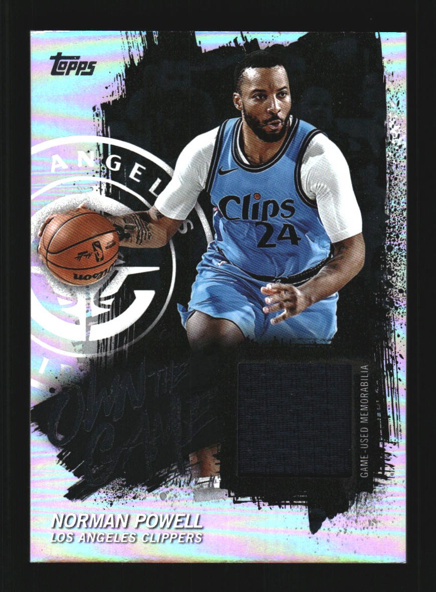 Norman Powell 2025-26 Topps Own the Game #OTGA-NP MEM