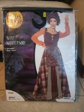 Hocus Pocus Mary Sanderson Costume Ladies Size Medium Halloween Disney Witch