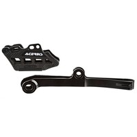 Acerbis KettenfüHrung/Schwingenschleifer-Set Schwarz, Kawasaki KXF 250/450
