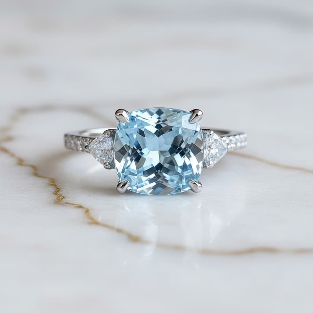 Topas Ring – 925 Sterling Silber für Damen, Herren, Unisex, Kristall & Edelstein Topas Ring – 925 Sterling Silber für Damen, Herren, Unisex, Kristall & Edelstein