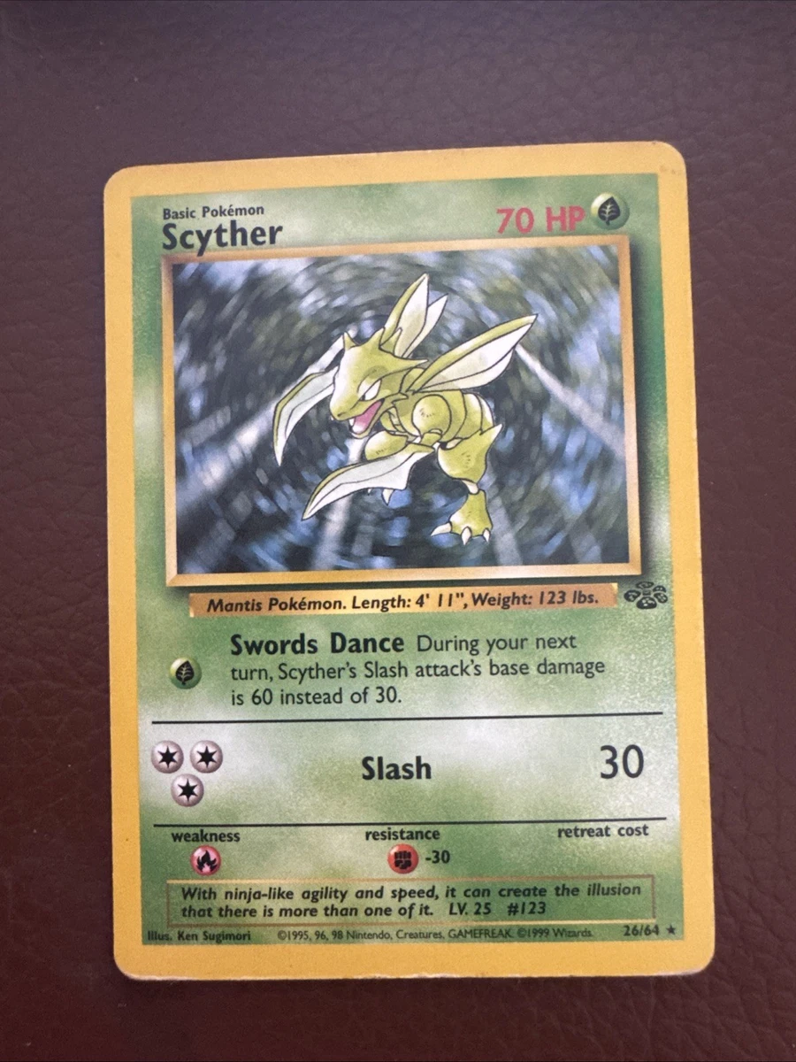 Scyther Pokemon Card for sale | eBay UK