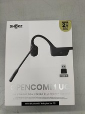 Shokz Bone Conduction Earbuds OPENCOMM UC Used