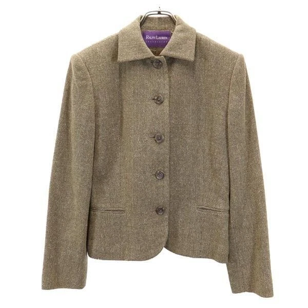 Ralph Lauren Colección Etiqueta Púrpura 2 Piezas Traje Chaqueta Falda Lana Talla 9 Italia Foto 3 de 4