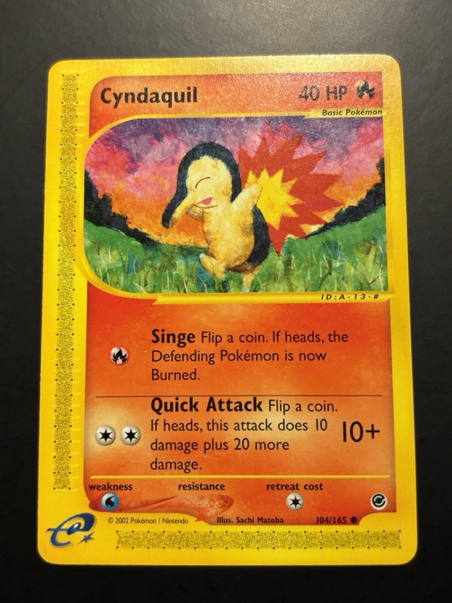 Cyndaquil 英語版 104/165 Cyndaquil 104/165 Expedition Base Set for sale | eBay