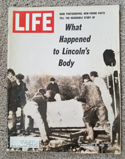 VTG Life Magazine February 15, 1963 What Happened to Abraham Lincoln Body