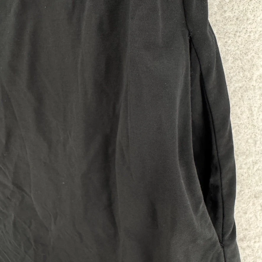 Vestido Camisa Helmut Lang Mujer Mediano Negro Manga Gorra Algodón Minimalista Básico Foto 3 de 4