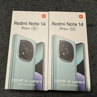  Xiaomi Redmi Note 14 Pro+ 5G 6.67'' 200MP 256GB/512GB Snapdragon 5110mAh Global